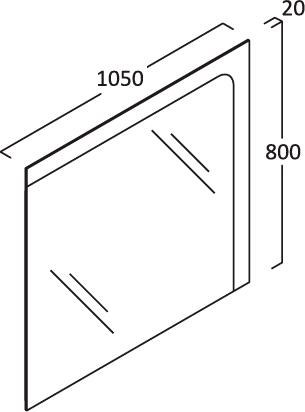 Мебель для ванной Berloni Bagno Joy JY BS06TM DX 100