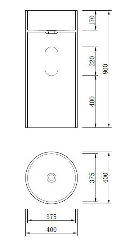 Раковина NTBagno NT608 белый