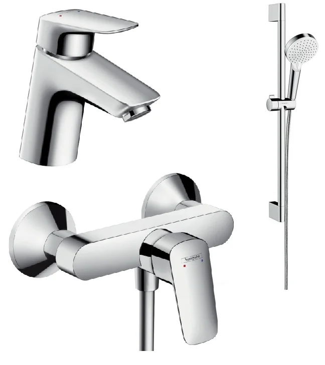 Смеситель для душа Hansgrohe Logis 71070000/71600000/26532400 хром