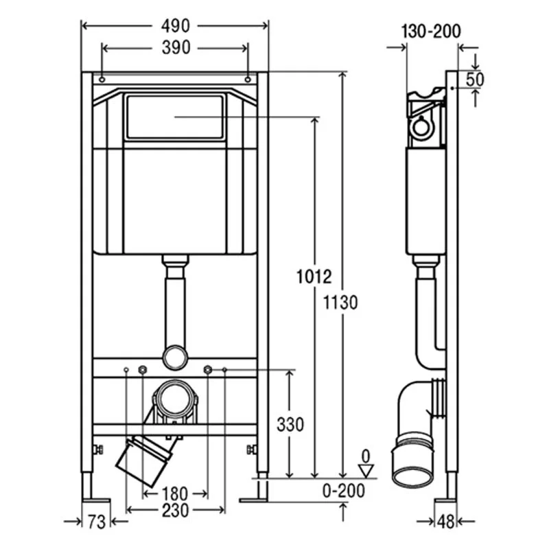 Инсталляция Viega 673192, с унитазом Duravit STARCK 3 2227090000, сиденье микролифт, комплект