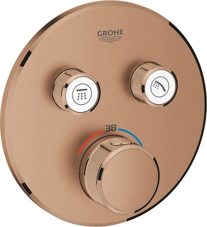 Термостат Grohe Grohtherm SmartControl 29119DL0 тёплый закат, матовый