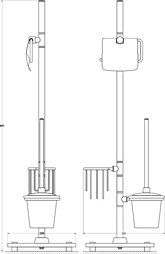 Стойка FBS Universal UNI 310