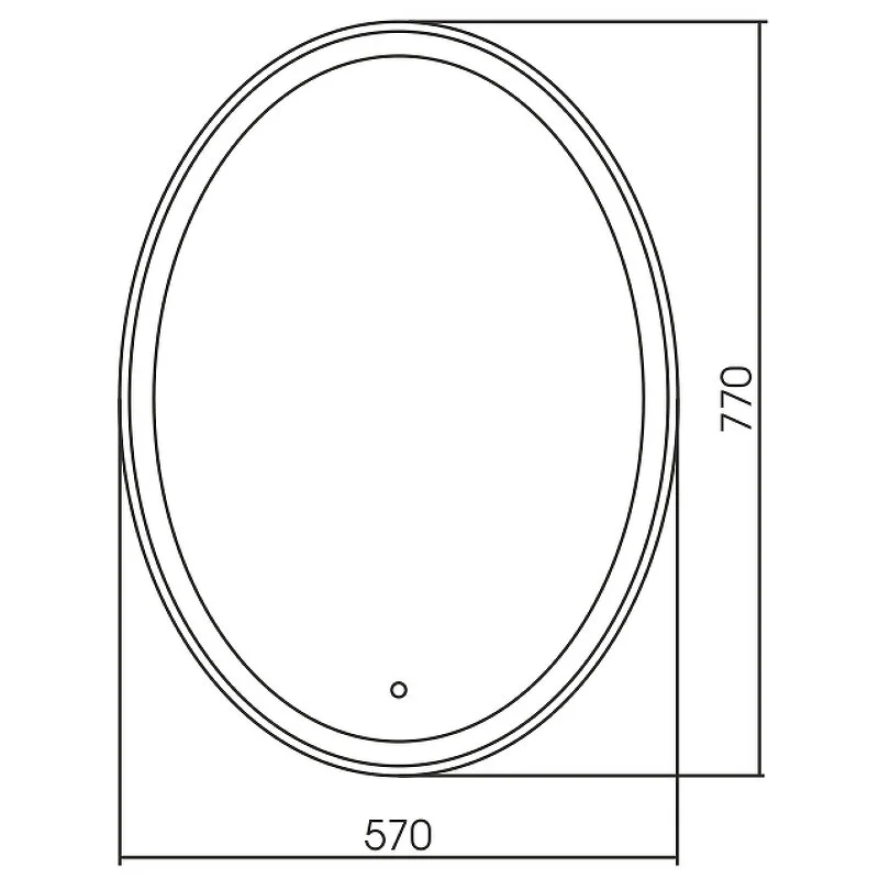 Зеркало Silver Mirrors Италия ФР-00000846 белый