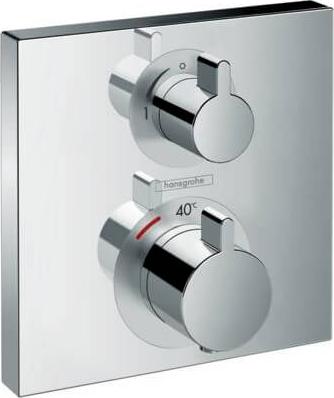 Термостат для душа Hansgrohe Ecostat Square 15712000, хром