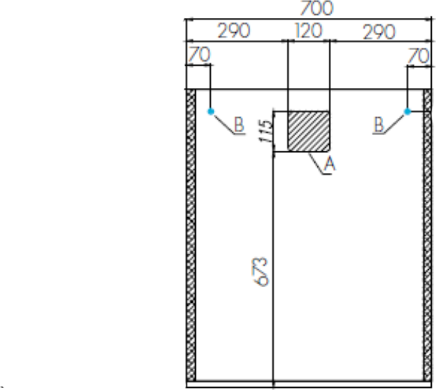 Зеркало Aquaton Терра 70 1A247002TEDY0, дуб кантри