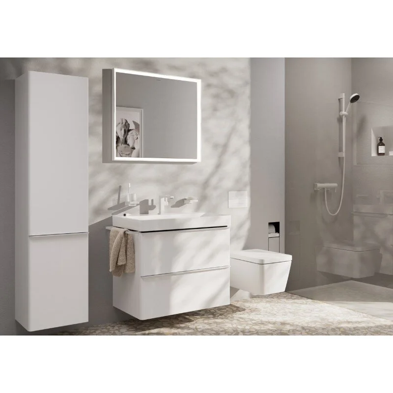 Смеситель для раковины Hansgrohe Tecturis E 73020700 белый