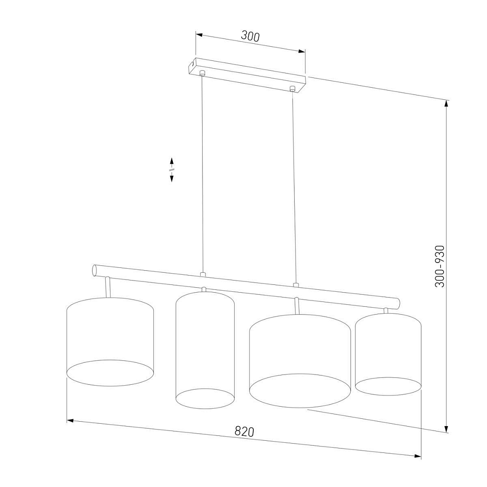 Подвесной светильник TK Lighting 4106 Deva White