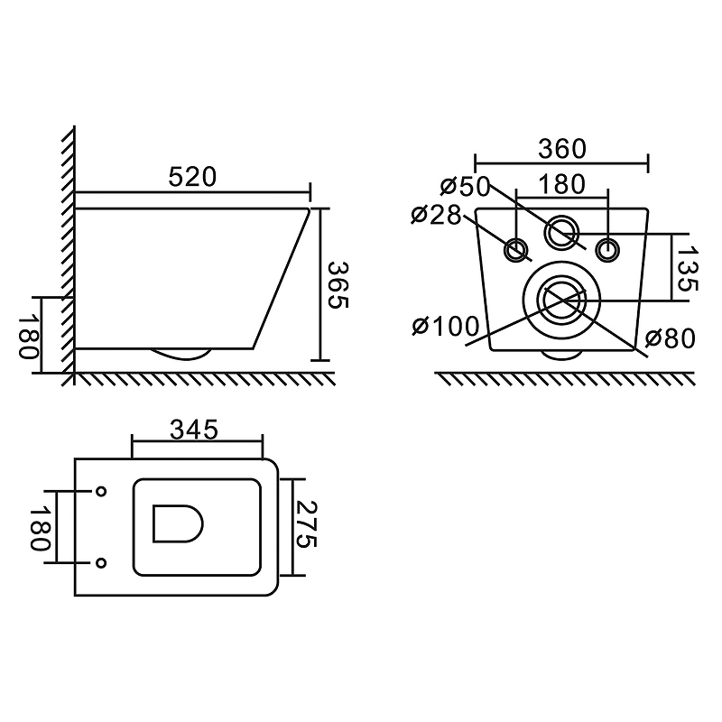 Подвесной унитаз BelBagno Ardente-C BB3202CHR-MB/BB3202SC-MB безободковый с сиденьем микролифт, черный матовый