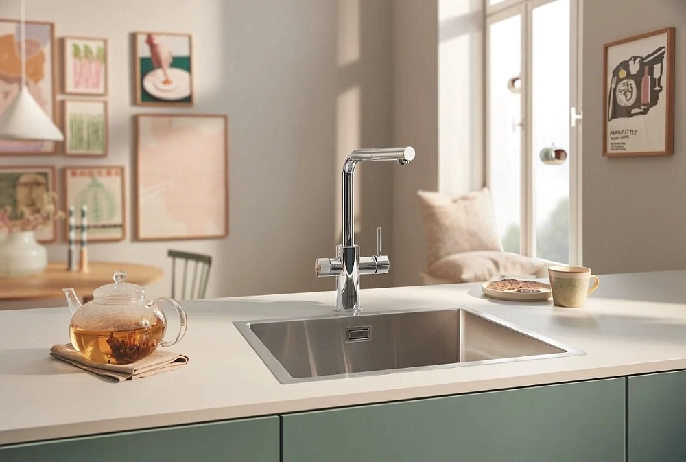 Смеситель для кухни Grohe Blue Pure 30590000 хром