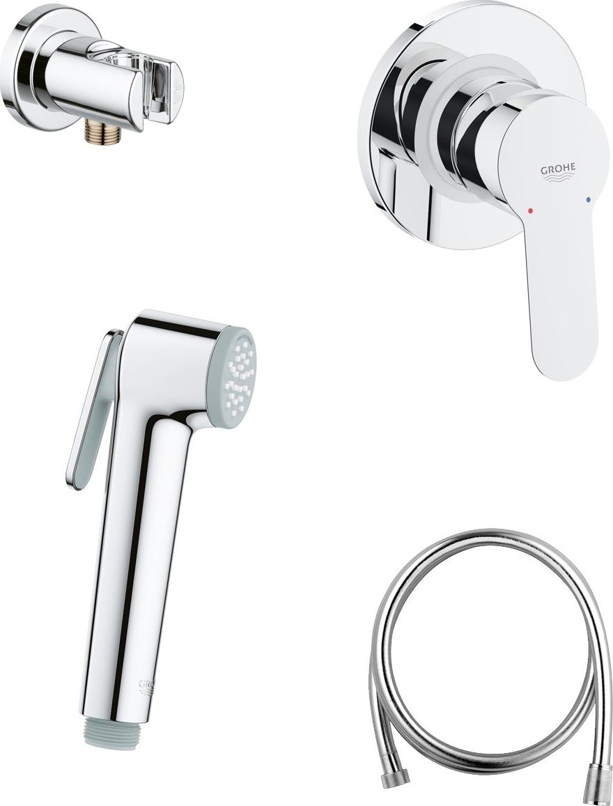 Гигиенический душ Grohe BauEdge 124898 хром