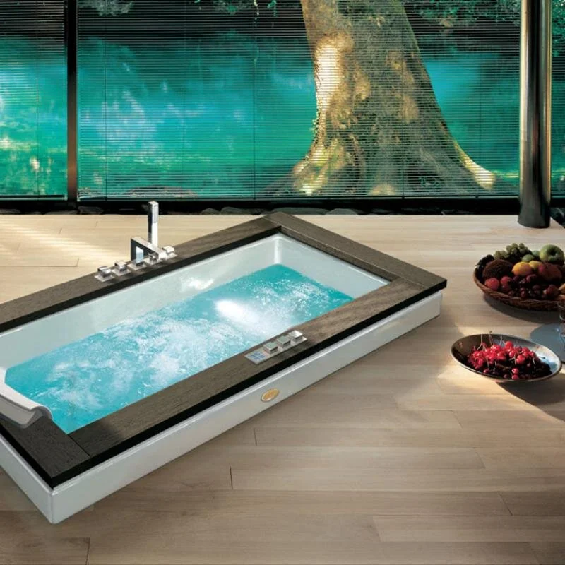 Акриловая ванна Jacuzzi Aura Uno 9F43344A белый, коричневый