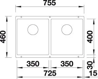 Кухонная мойка Blanco Subline 518959 черный