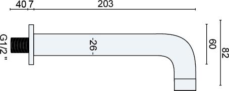 Излив для ванны RGW SP-148 21140948-01