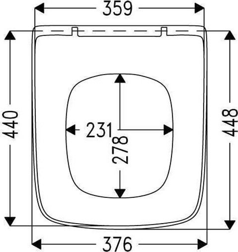 Крышка-сиденье Haro Escale 535163 с микролифтом, белый