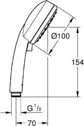 Ручной душ Grohe New Tempesta Cosmopolitan 27571001