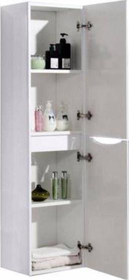 Шкаф-пенал BelBagno LUXURY/SOFT-1500-2A-SC-BL-RIGHT bianco lucido