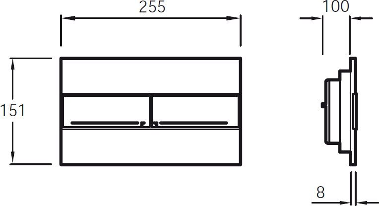 Комплект Jacob Delafon Presquile E5504-NF-M9