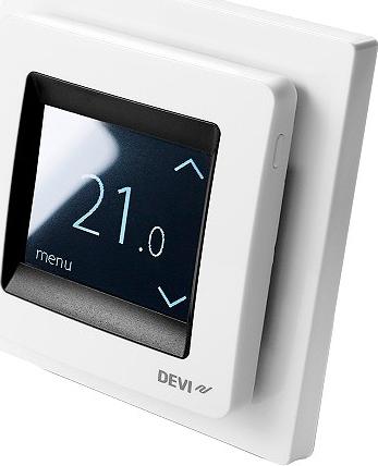 Терморегулятор Devi Touch white