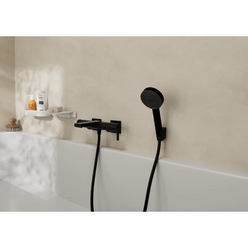 Смеситель для ванны с душем Hansgrohe Tecturis E 73420670 черный