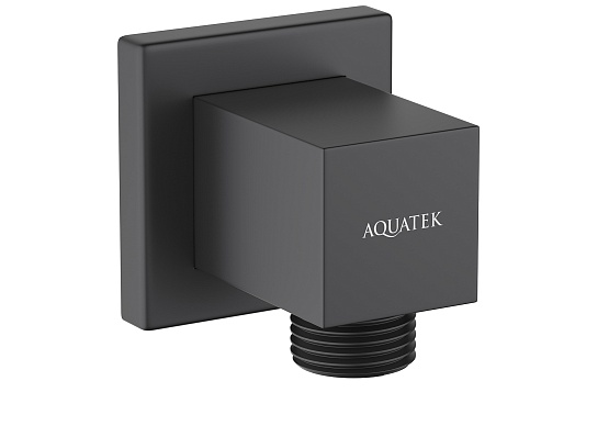 Шланговое подсоединение Aquatek AQ2458MB черный