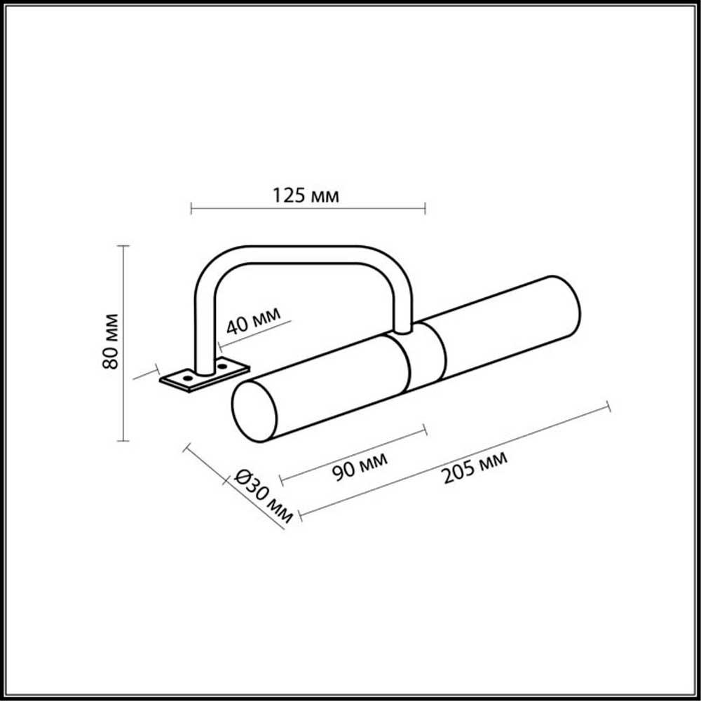 Подсветка для зеркал Odeon Light Drops Izar 2445/2