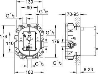 Душевой гарнитур Grohe Rainshower 124452