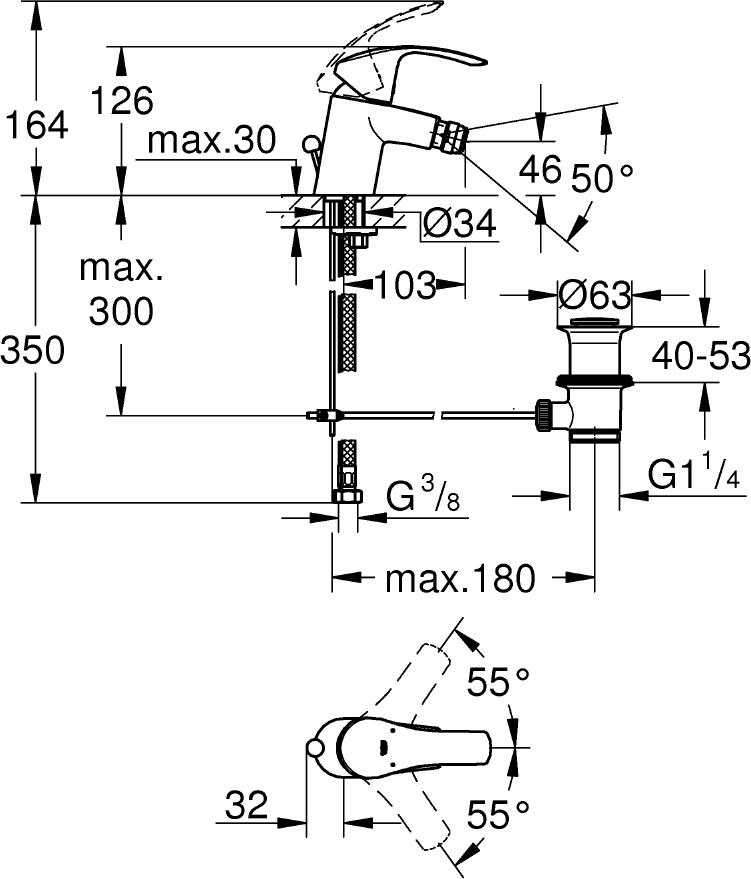 Комплект Подвесное биде Roca Meridian 357245000 + Система инсталляции для биде Geberit Duofix 111.520.00.1 + Крышка для биде Roca Meridian 8062A2004