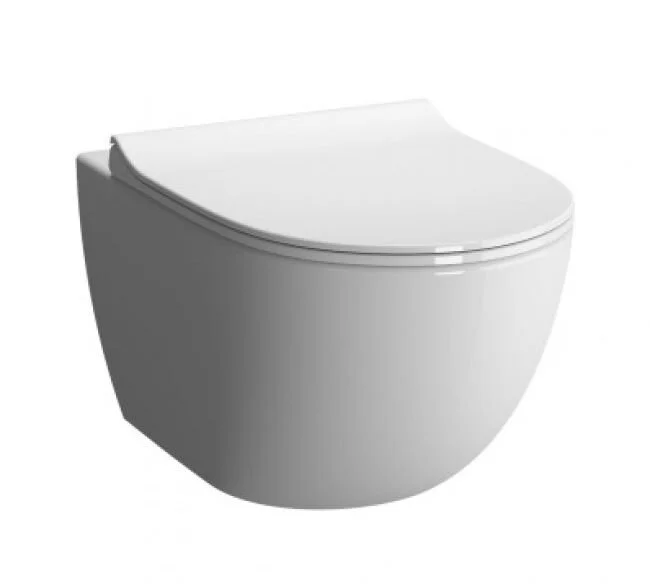 Подвесной унитаз Vitra Sento 7747B403-0075 безободковый, VitrA Clean