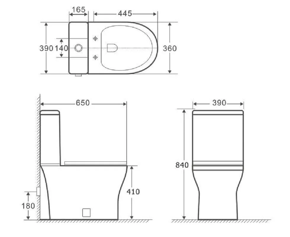 Напольный унитаз Aquanet Roll 2-C CL-12339 (240210) безободковый с бачком Roll 2-C-1 CL-12289-1 (240207) с крышкой-сиденьем Soft Close - Slimseat