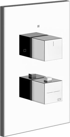 Смеситель для душа Gessi Rettangolo 20184#031 термостатический, хром