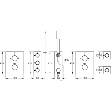 Душевая система Grohe Grohtherm F 34634001