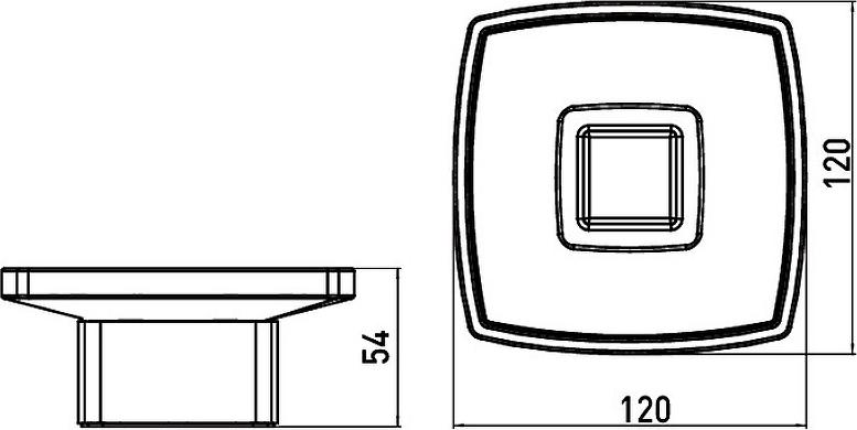 Мыльница Emco Loft 0530 016 01, нержавеющая сталь