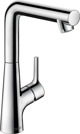 Смеситель для раковины Hansgrohe Talis S 72105000 с донным клапаном, хром