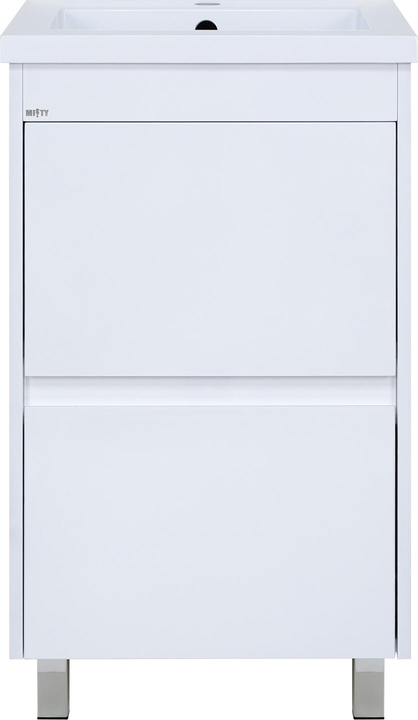 Тумба под раковину Misty Алиса 50 Э-Али01050-0112Я, белая
