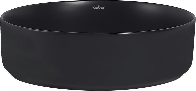 Накладная раковина Abber Bequem AC2109MB, черный матовый