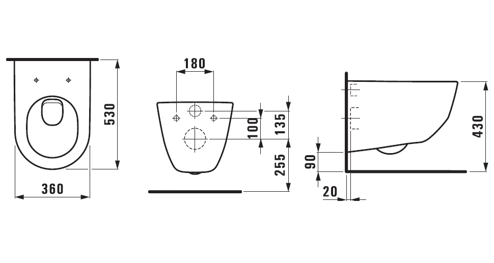 Инсталляция Grohe с безободковым унитазом Laufen Pro Rimless 8.2096.6.000.000.1, сиденье микролифт, 38721001/8.2096.6.000.000.1/8.9695.1.300.000.1, комплект