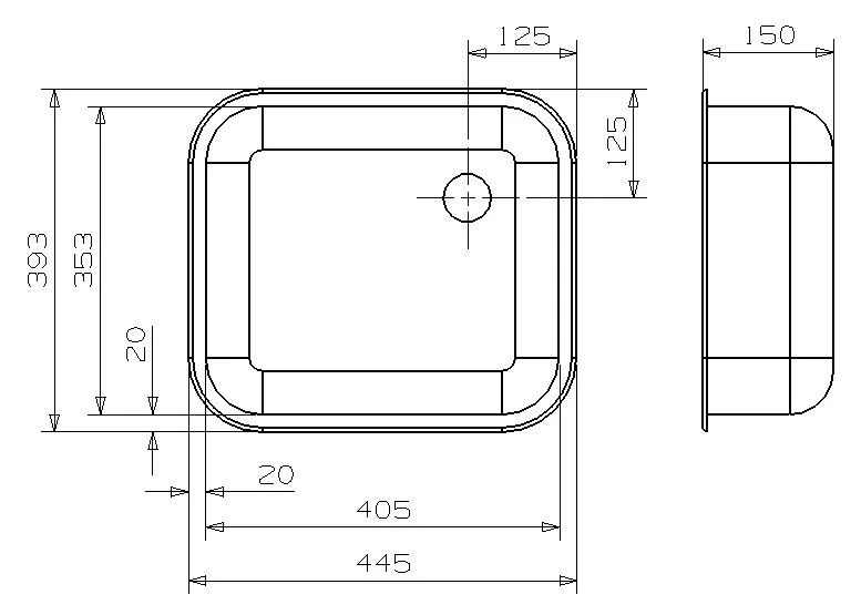 Кухонная мойка Reginox R18 2046 хром