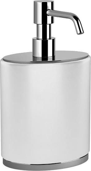 Дозатор для жидкого мыла Gessi Ovale 25339031 хром белый 51300₽