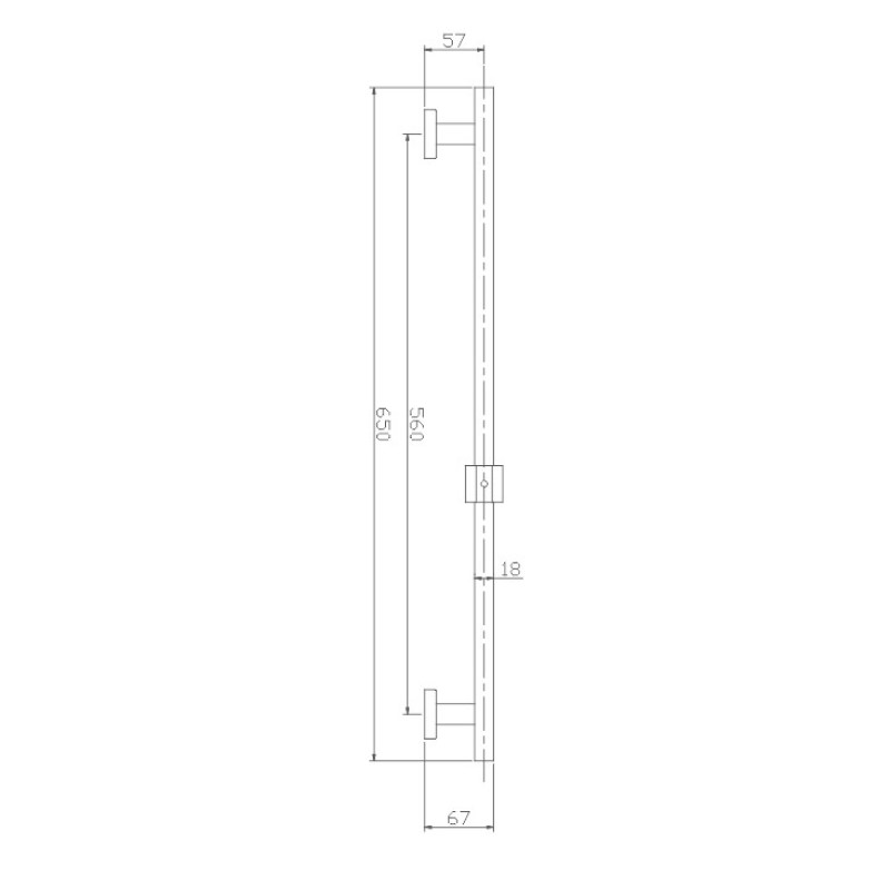 Штанга Haiba HB8012 сталь