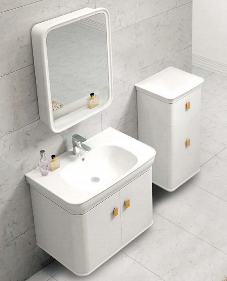 Зеркальный шкаф BelBagno PRADO-SPC-550-1A-BL bianco lucido