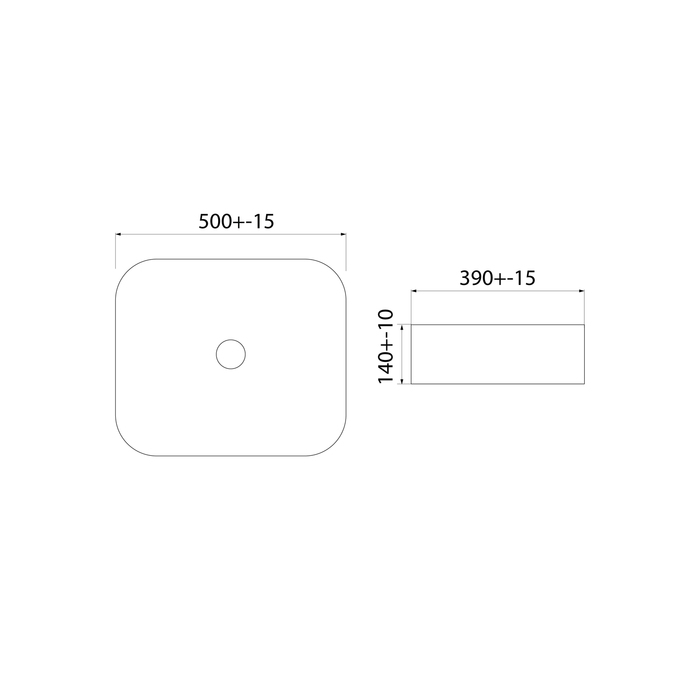 Раковина Iddis Bridge BRIBM05i27 черный