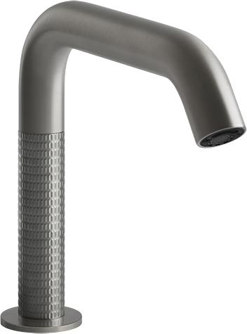 Электронный смеситель для раковины Gessi 316 Meccanica 54281#239, steel brushed