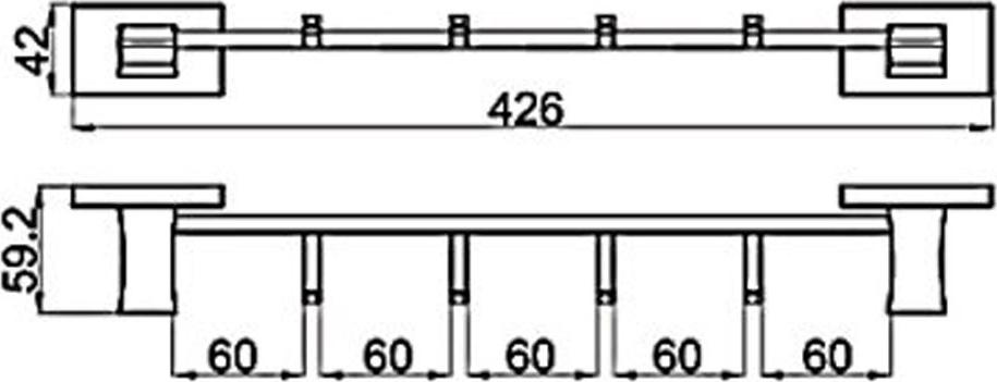 Крючок Gappo G0716-40