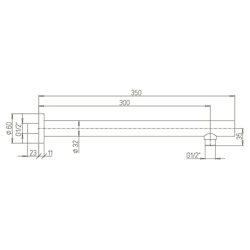 Держатель душа Paini 50PZ745TT30 черный