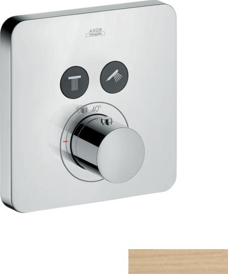 Термостат для душа Axor ShowerSelect 36707140, бронза