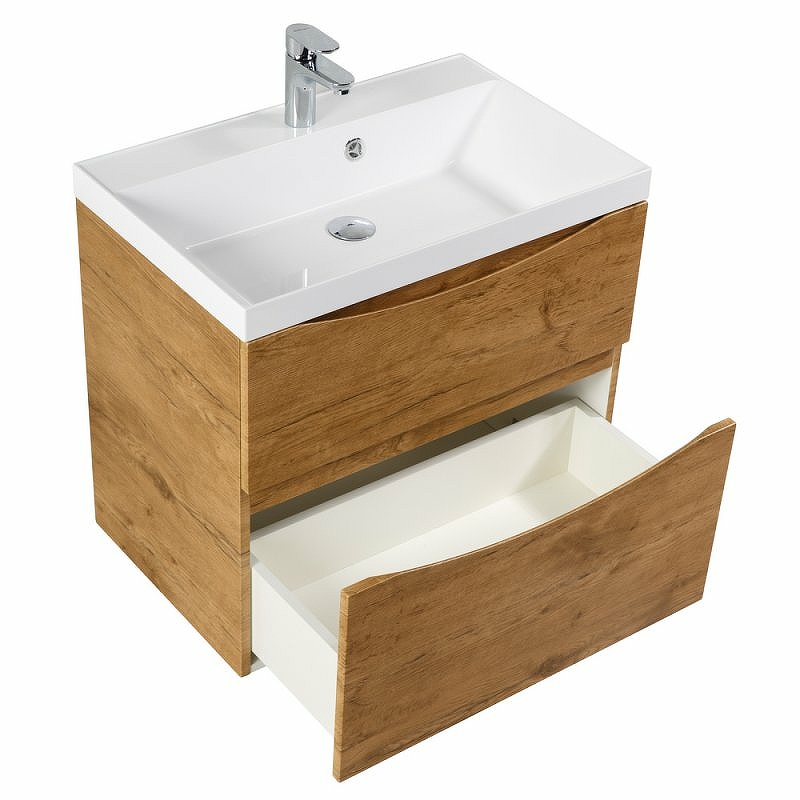 Тумба под раковину BelBagno MARINO-H60-700-2C-SO-RN-P 70 см, Rovere Nature