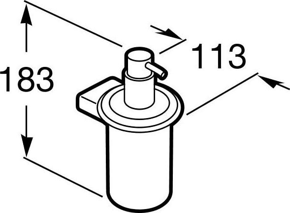 Дозатор для жидкого мыла Roca Fashion 816018001