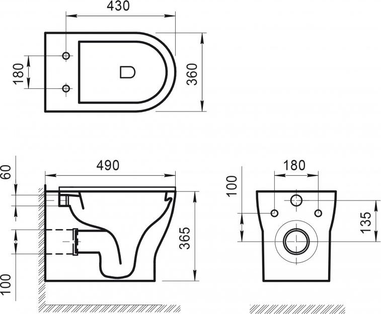 Подвесной унитаз BelBagno Lucie BB063CHR