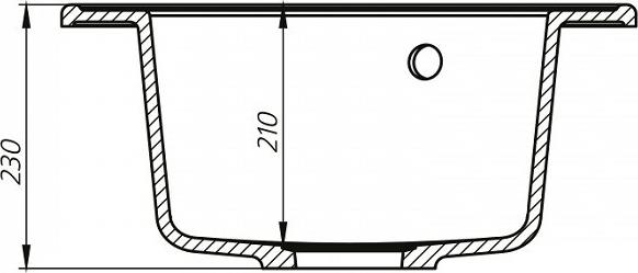 Кухонная мойка Iddis Kitchen G K02G511i87, серый