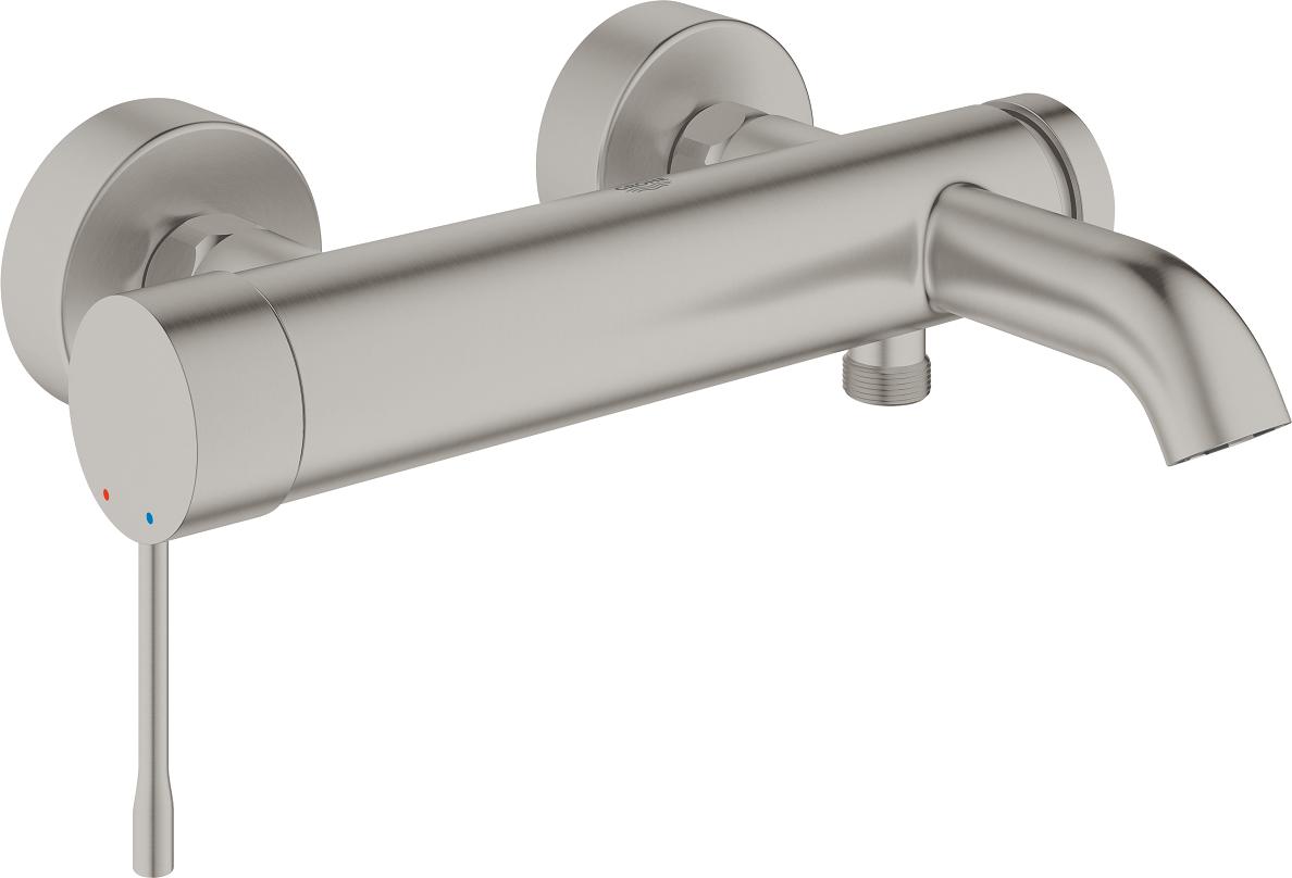 Смеситель для ванны Grohe Essence 33624DC1 суперсталь